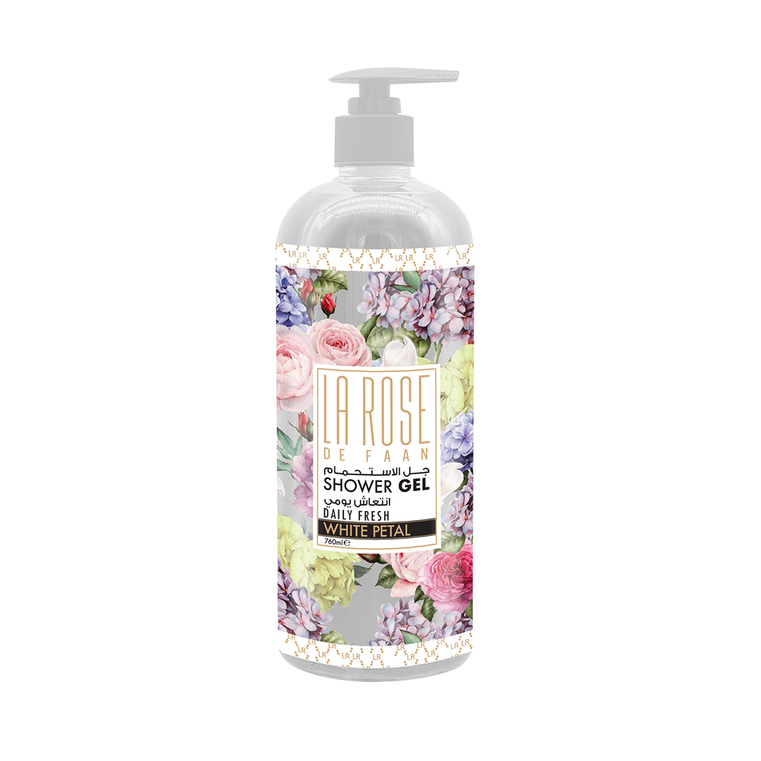 Immerse in Delicate Freshness with LA ROSE's Shower Gel White Petal