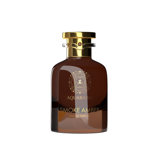 Aquarabia Smoke Amber 100ml: Luxurious Blend of Saffron, Cinnamon, Patchouli & Amber