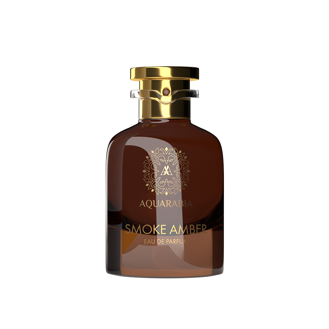 Aquarabia Smoke Amber 100ml: Luxurious Blend of Saffron, Cinnamon, Patchouli & Amber