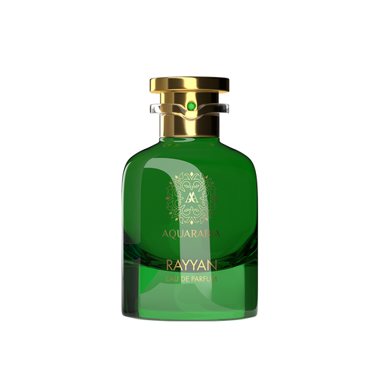 Aquarabia Rayyan 100ml: Luxurious Blend of Bergamot, Plum, Patchouli & Leather