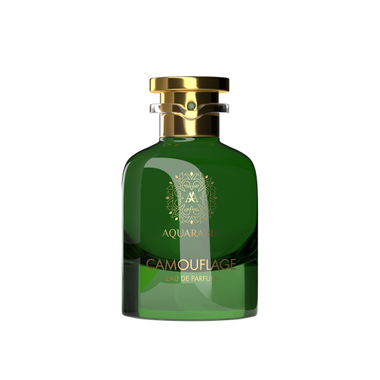 Aquarabia Camouflage 100ml: Luxurious Blend of Bergamot, Carrot, Cedar & Sandalwood