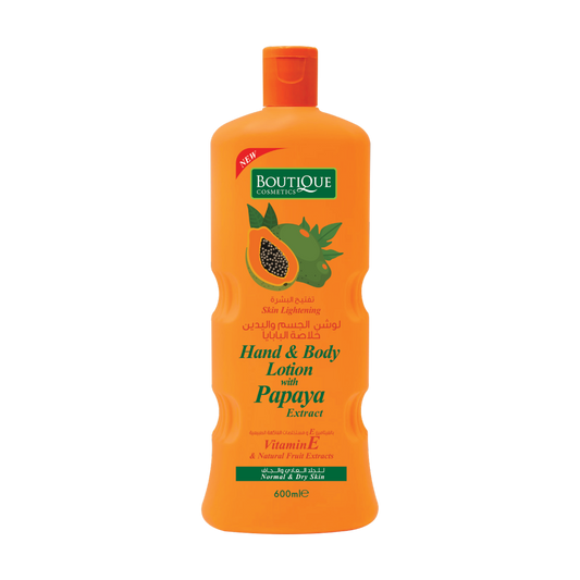 Refreshing Papaya Hand & Body Lotion - 600ml