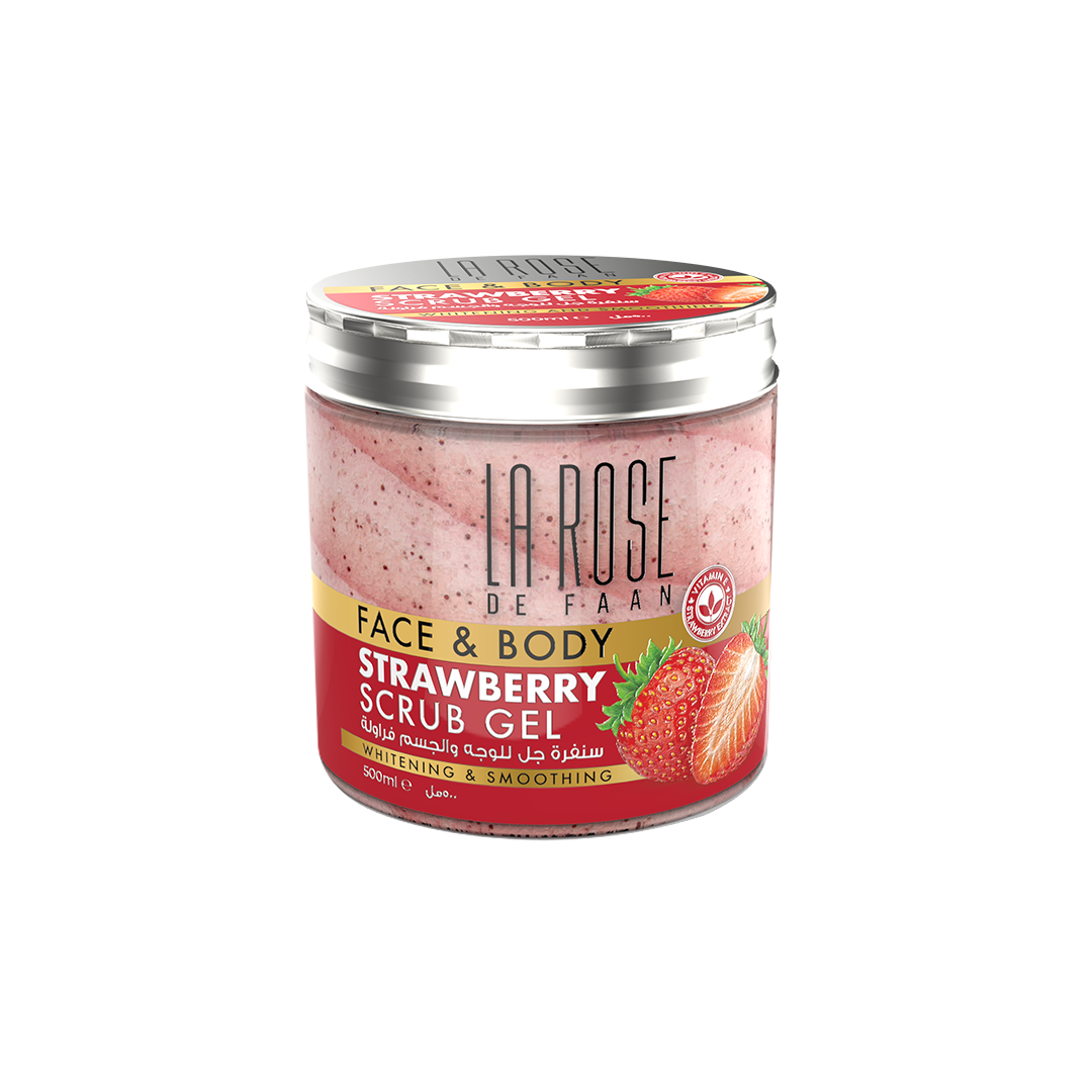 Delight Your Senses with La Rose Strawberry Scrub Gel
