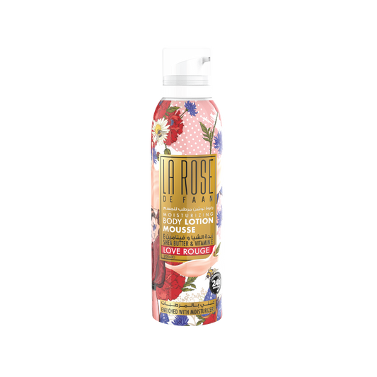 Luxurious Softness with La Rose Mousse Love Rough Body Lotion