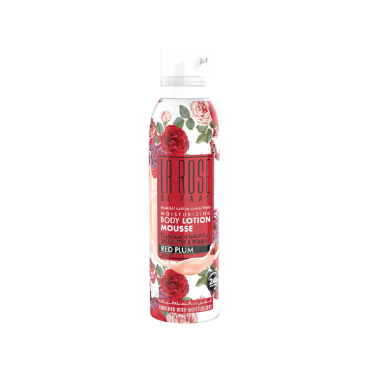 Indulge in Opulent Luxury with La Rose Mousse Red Plum Body Lotion