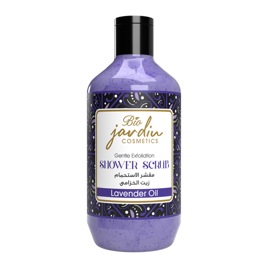 Tranquil Lavender Body Wash Scrub Gel