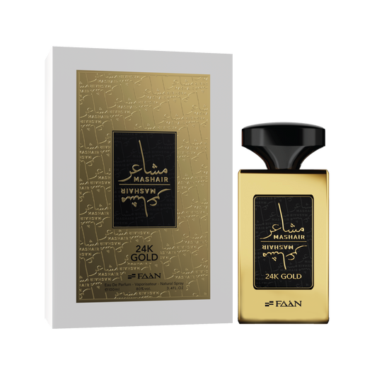فان مشاعر ذهب عيار 24 100 مل