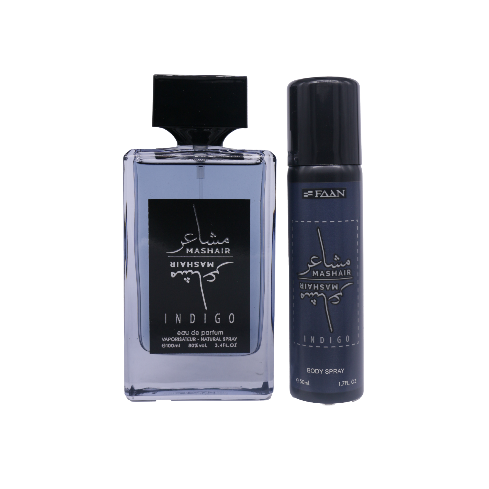 Faan Mashair Indigo Gift set: Confident Fragrance Duo