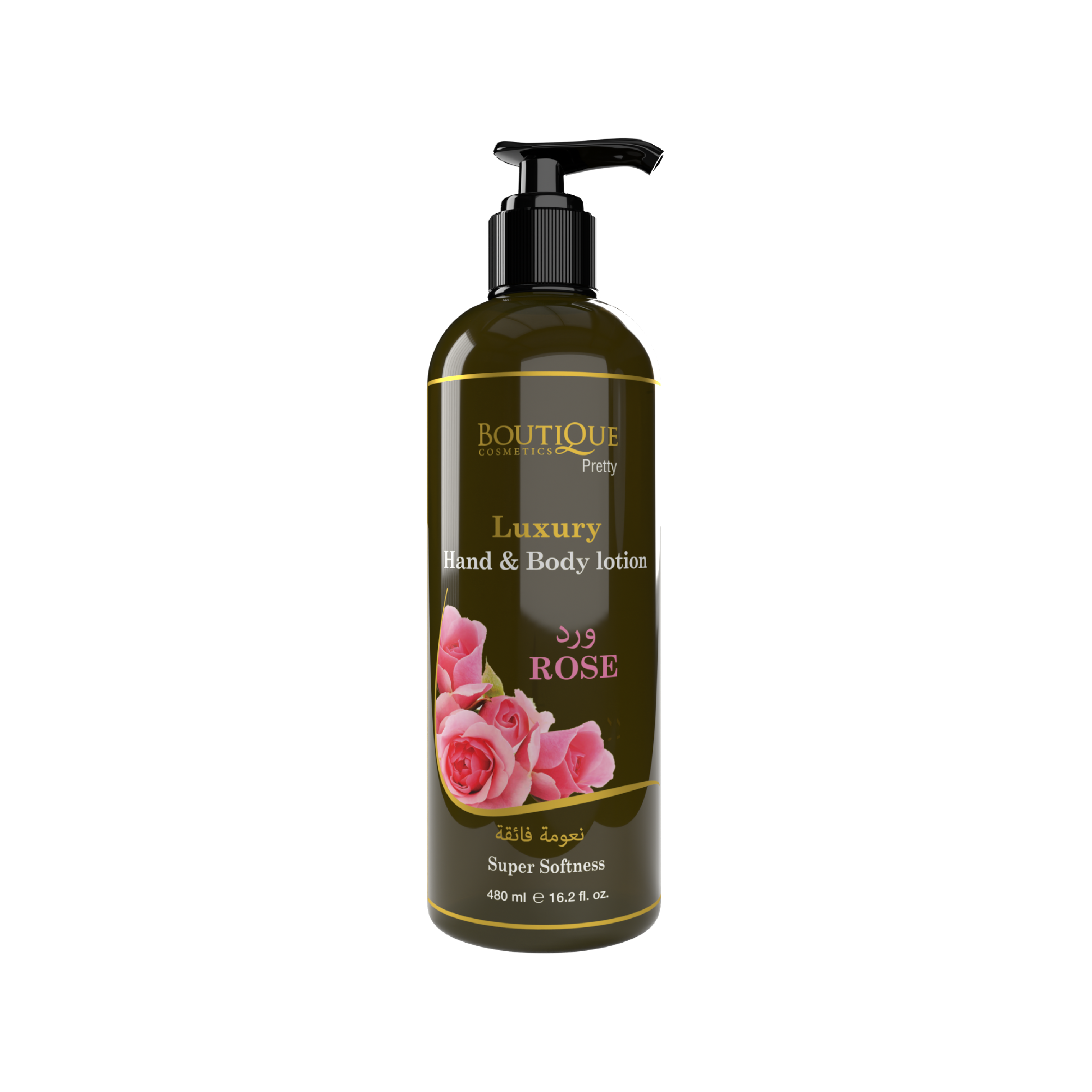 Delicately Scented Rose Hand & Body Lotion - 480ml