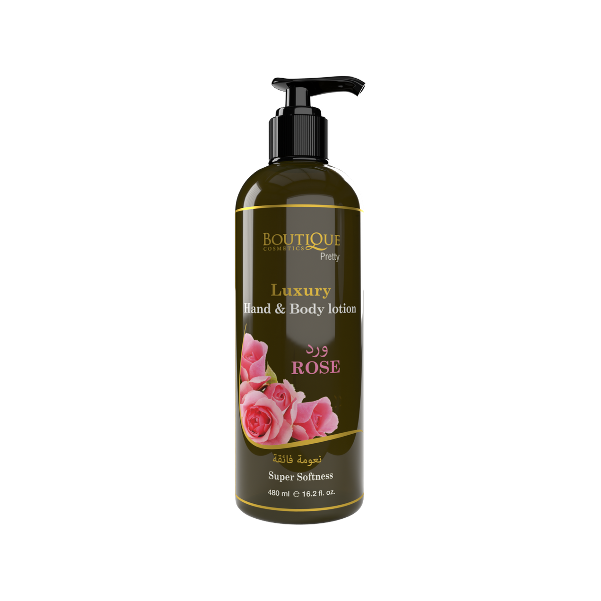 Delicately Scented Rose Hand & Body Lotion - 480ml