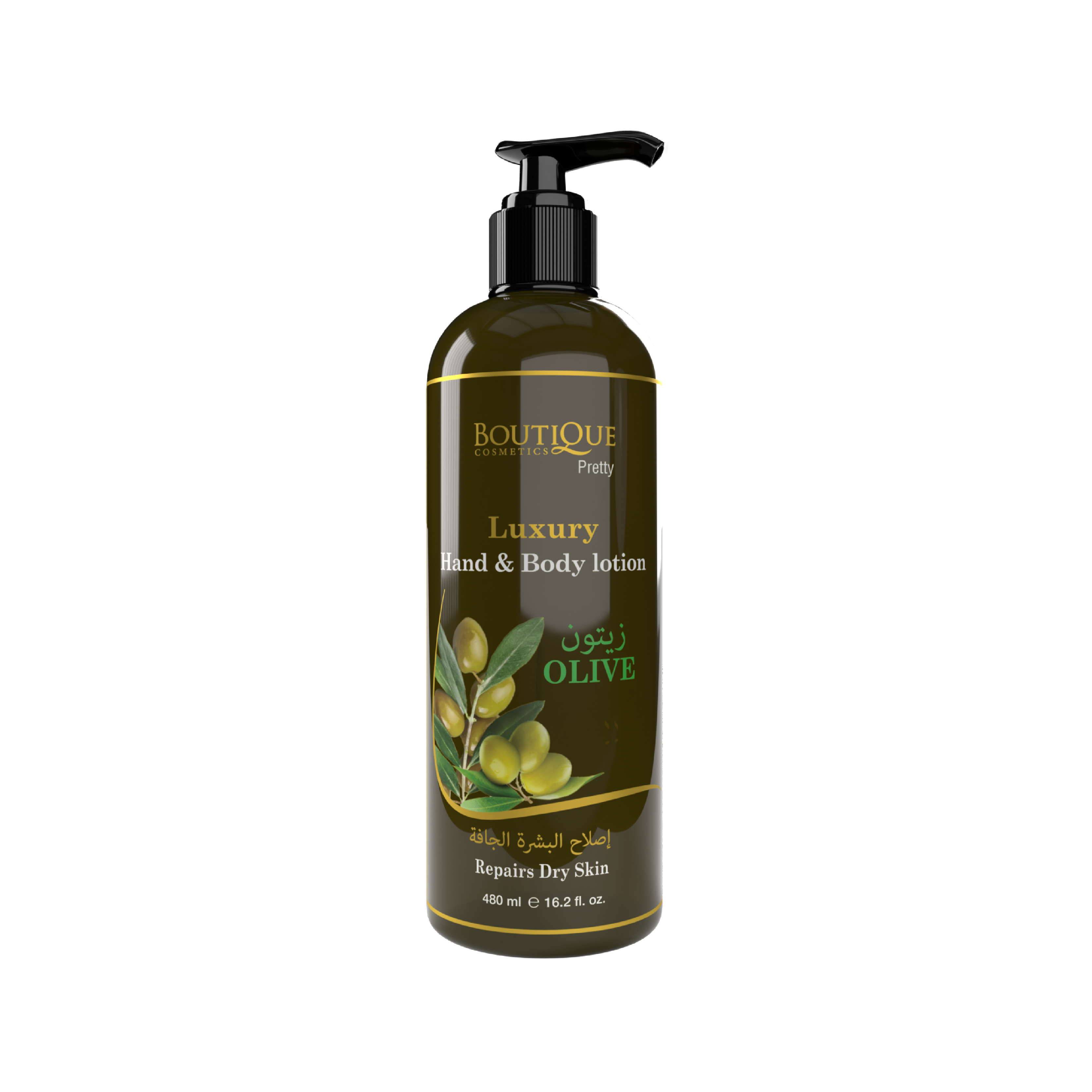 Nourishing Olive Hand & Body Lotion - 480ml