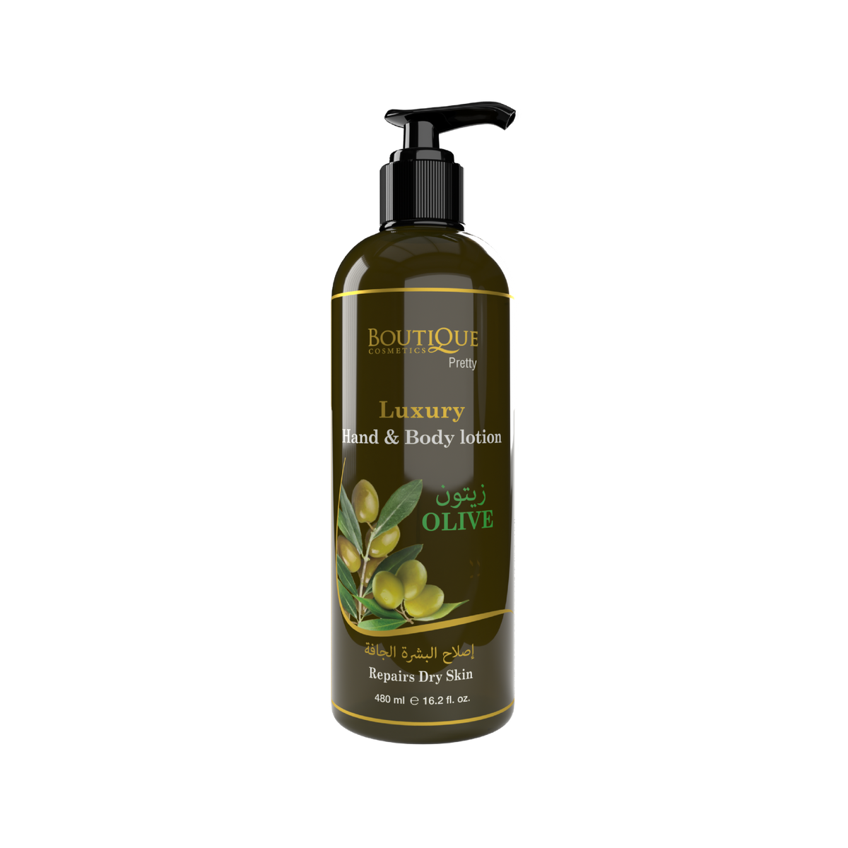 Nourishing Olive Hand & Body Lotion - 480ml