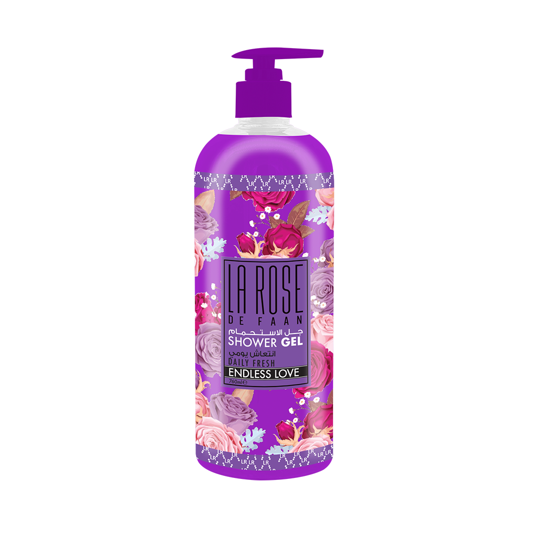 Experience Romance with LA ROSE's Shower Gel Endless Love