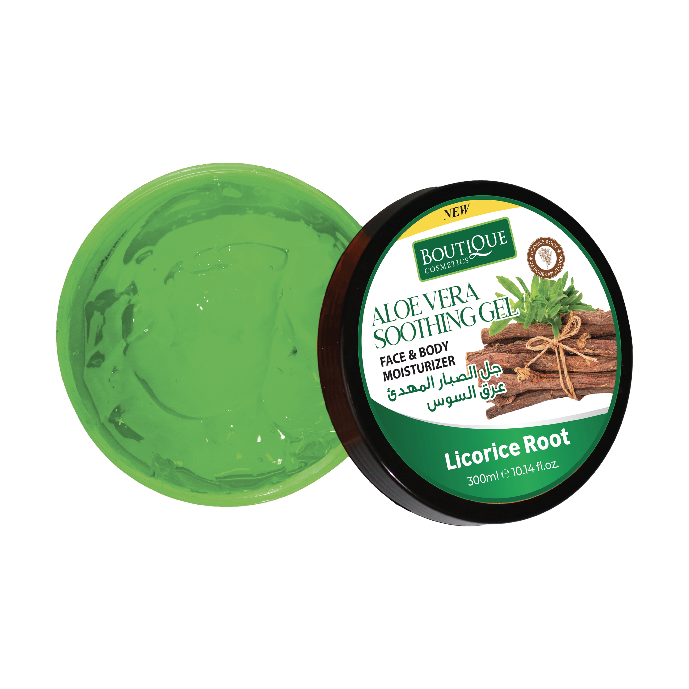 Boutique Aloe Vera Smoothing Gel with Licorice Root