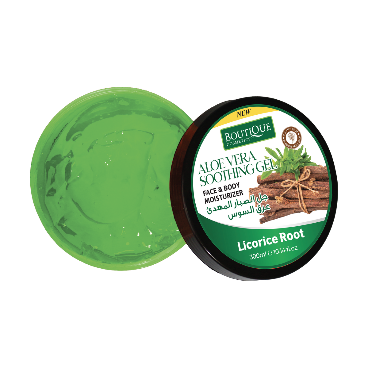 Boutique Aloe Vera Smoothing Gel with Licorice Root