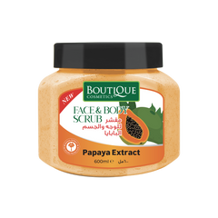 Boutique Papaya Face & Body Scrub