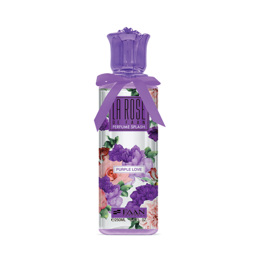 Experience Enchanting Romance with LA ROSE's Perfume Splash Purple Love