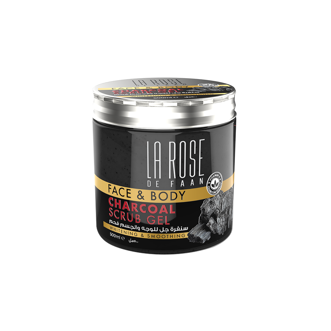 Detoxify Your Skin with La Rose Charcoal Scrub Gel