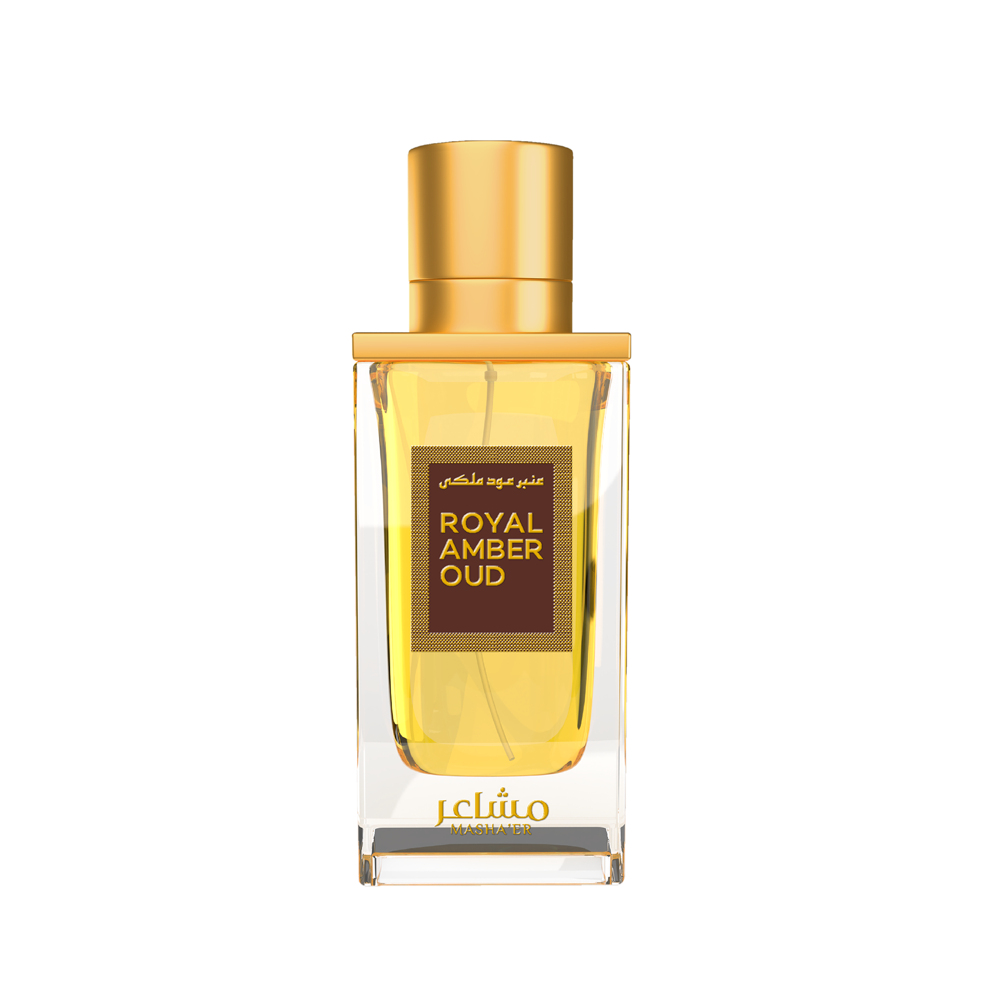 Mashaer Royal Amber Oud Perfume 100ML - Luxurious Exotic Fragrance