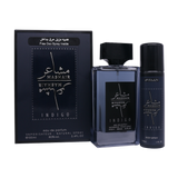 FAAN MASHAIR INDIGO PROMO 100ML & PERFUME SPRAY 50ML